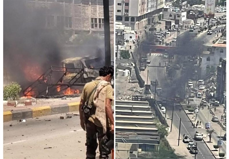 انفجار در شهر عدن یمن/ استاندار و وزیر کشاوری دولت هادی جان بدر بردند