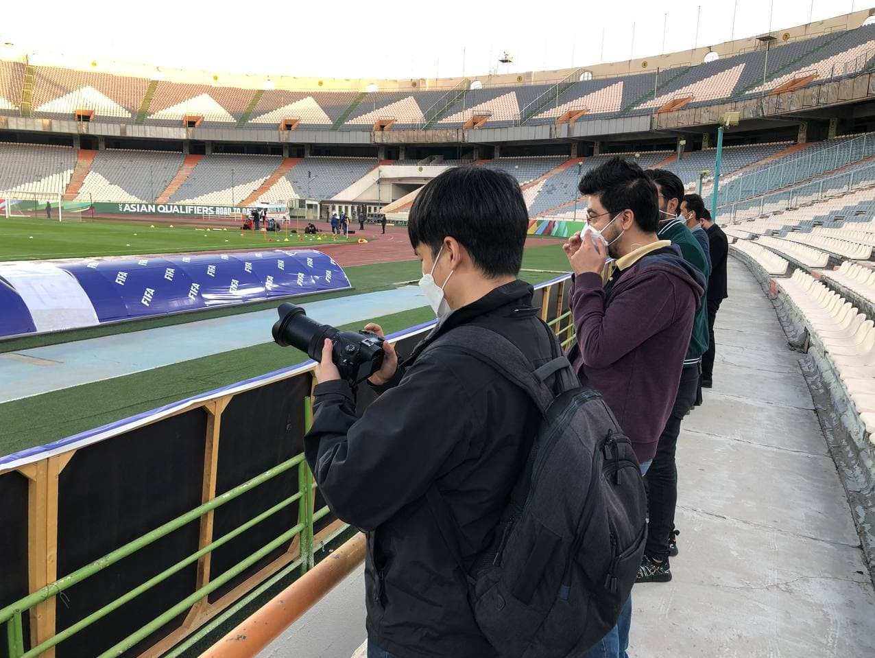 گزارش تمرین تیم ملی|مربی پرسپولیس آبی‌پوش شد/حضور خبرنگاران کره‌ای و تمرین انفرادی یک بازیکن+ عکس و فیلم