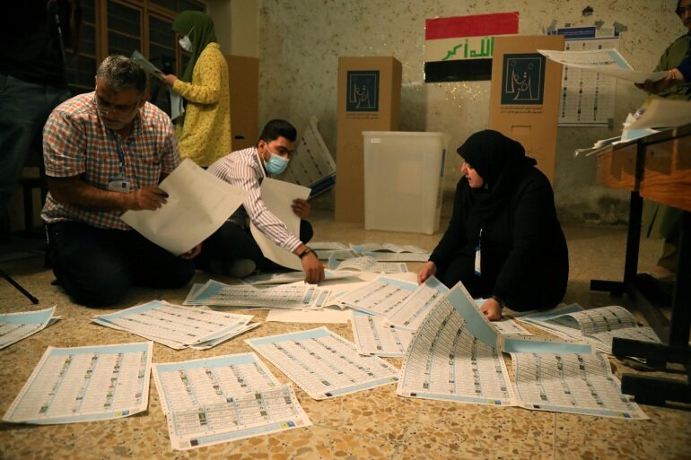 ۹۷ زن به پارلمان جدید عراق راه یافتند