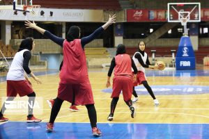 اردوی تیم ملی بسکتبال دختران در نهاوند برپا شد